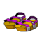 Sandales du Piou Violet