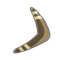 Boomerang du Warko Marron