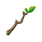 Baguette en Racine d'Abraknyde Sombre