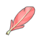 Plume de Piou Rose