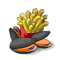 Moumoules frites